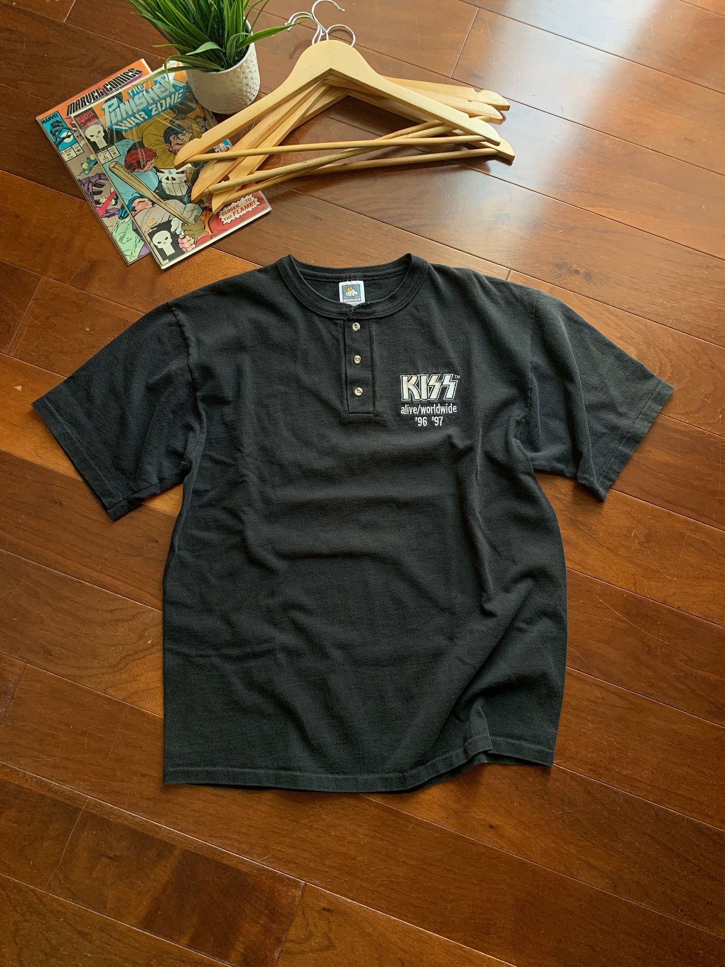 96-97’ Kiss Tour Quarter Button Up