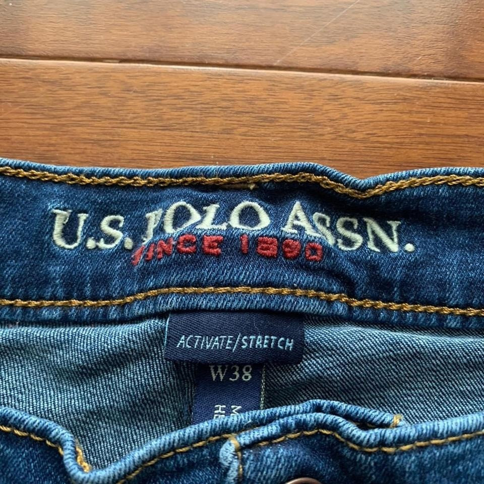 Y2K Polo Assn. Denim Carpenter Jorts