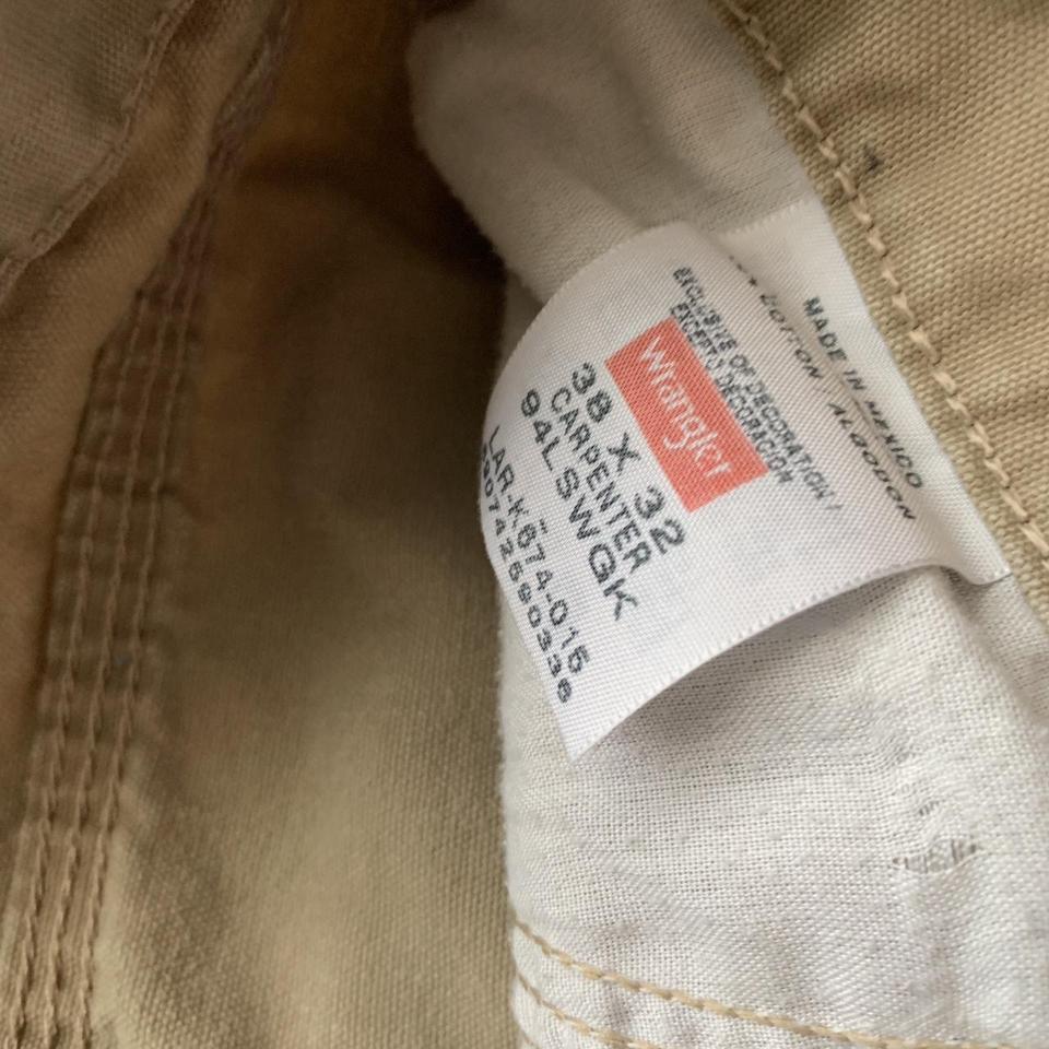 Distressed Wrangler Carpenter Shorts