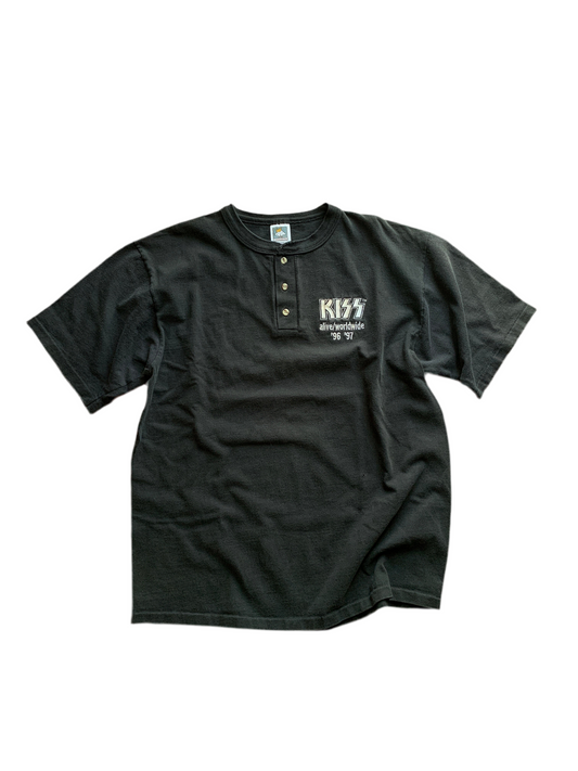 96-97’ Kiss Tour Quarter Button Up