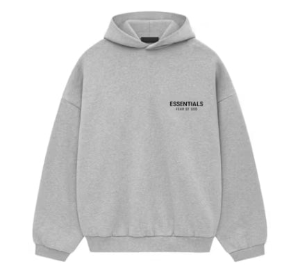 Fear of God Essentials Fleece Hoodie Light Heather Gray