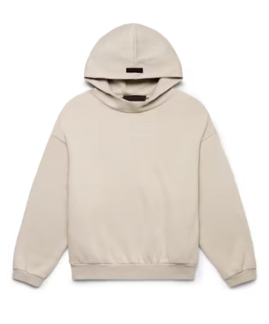 Fear of God Essentials Hoodie Silver Cloud
