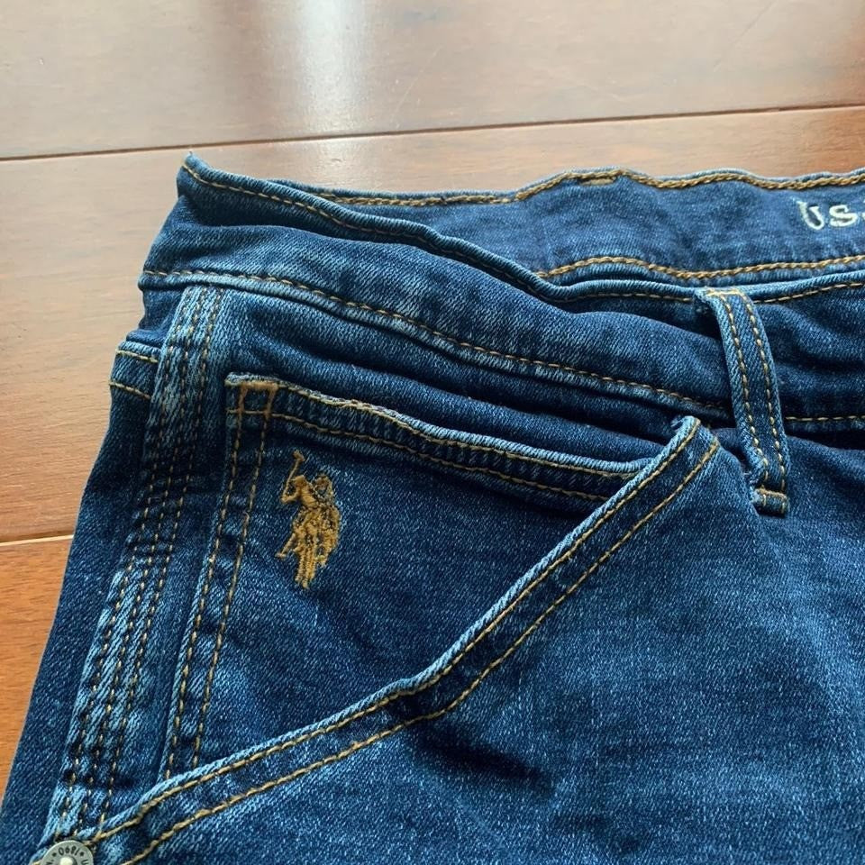 Y2K Polo Assn. Denim Carpenter Jorts