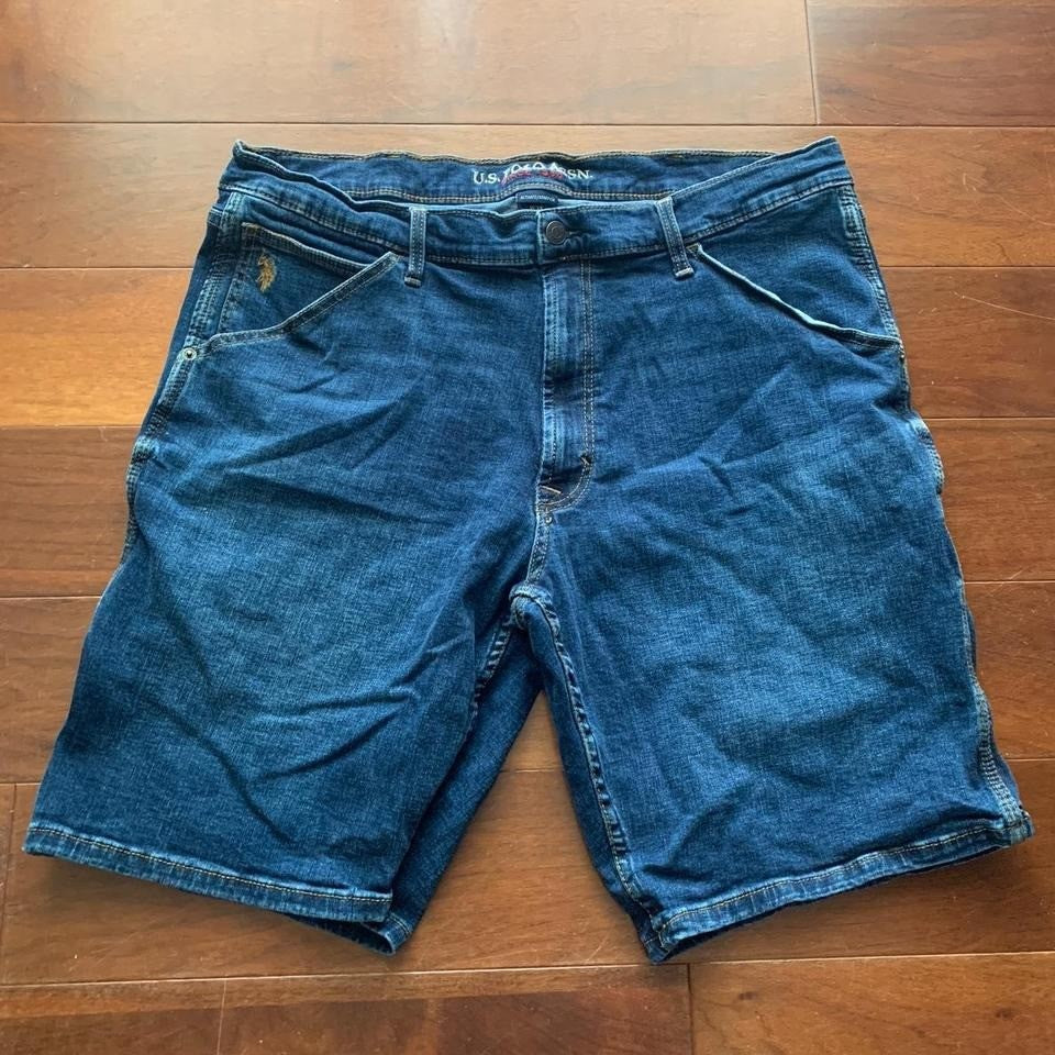 Y2K Polo Assn. Denim Carpenter Jorts