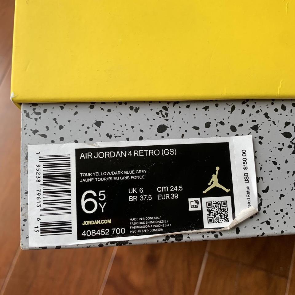 Jordan 4 Retro Lightning (2021) (GS)