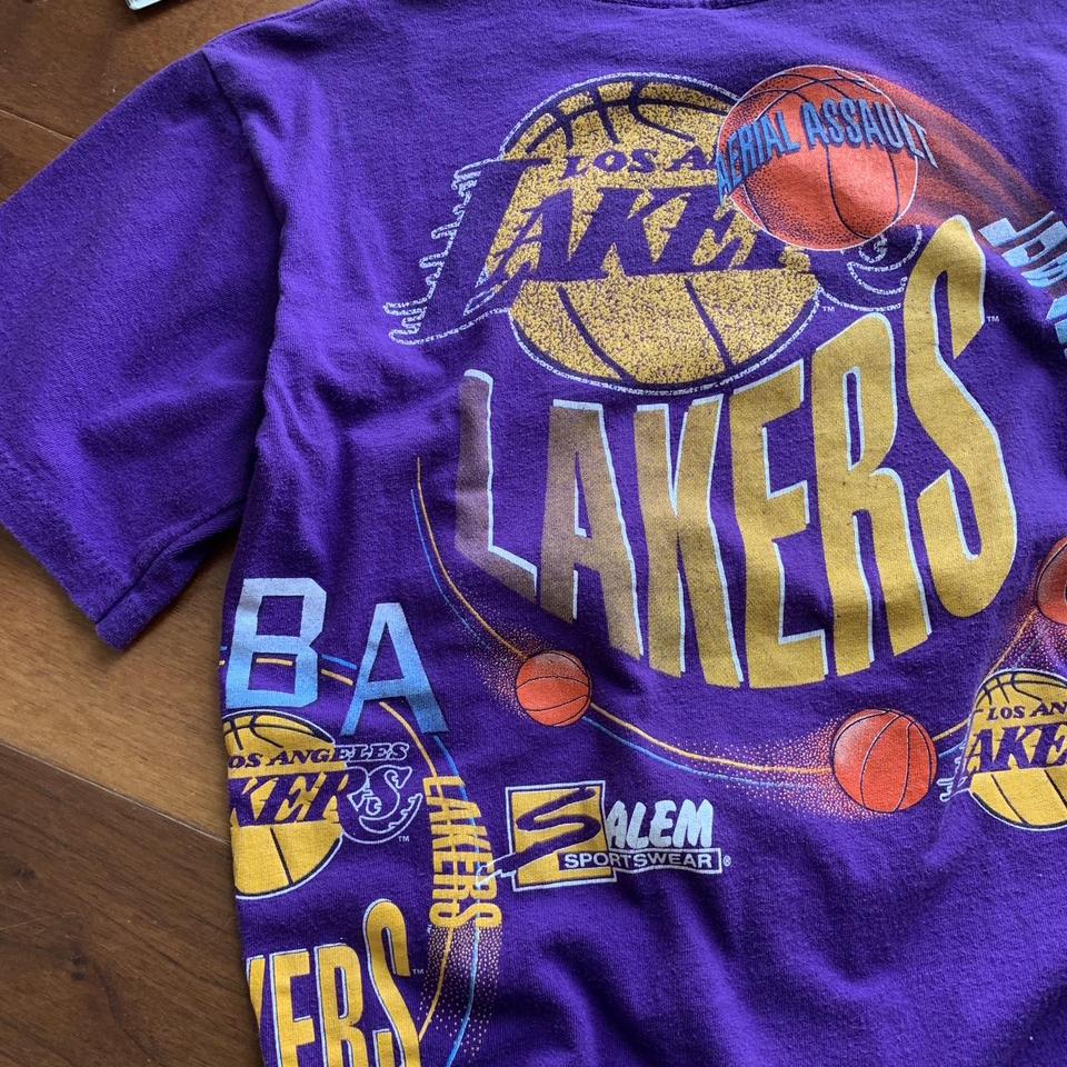 92’ LA Lakers Salem AOP Graphic