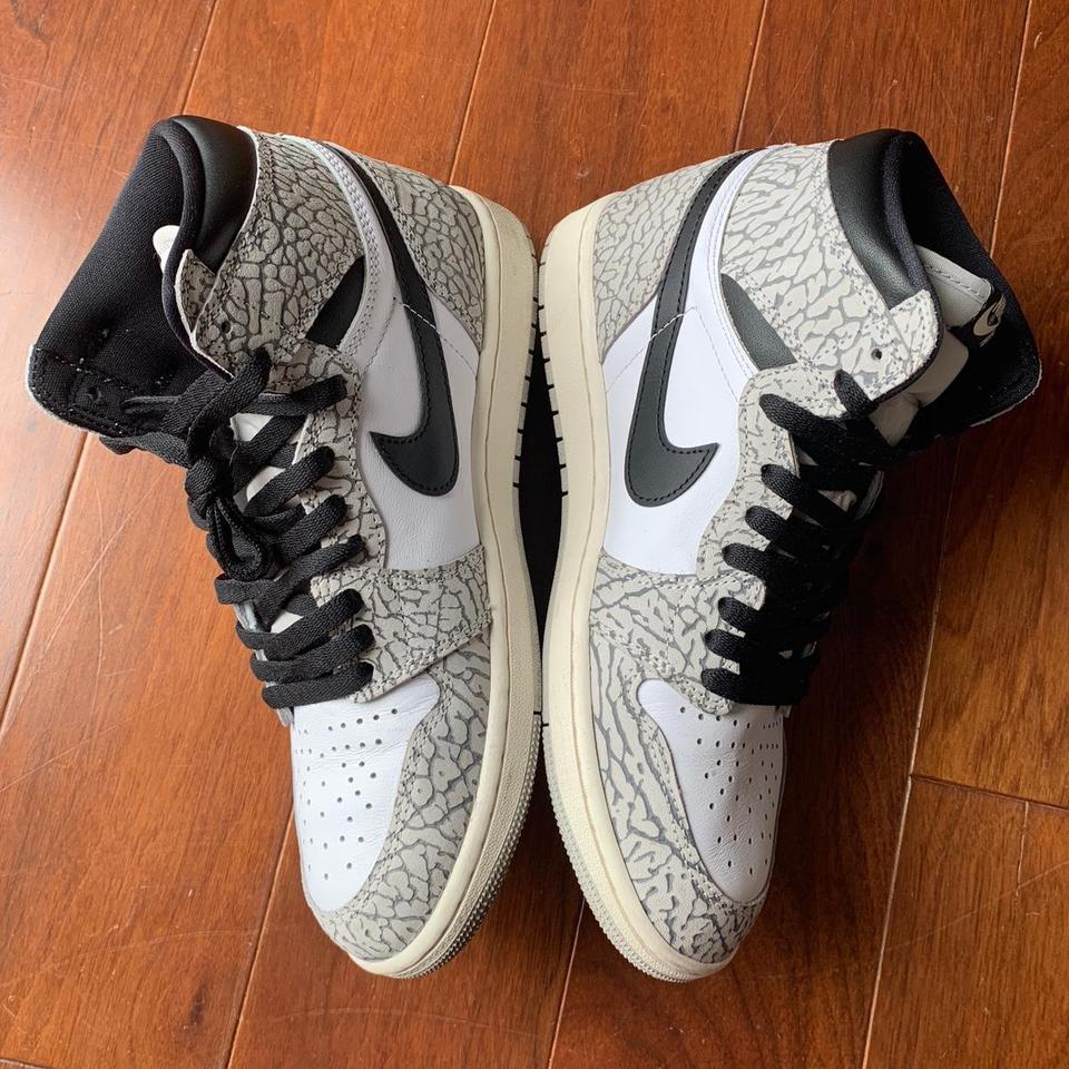 Jordan 1 Retro High OG White Cement