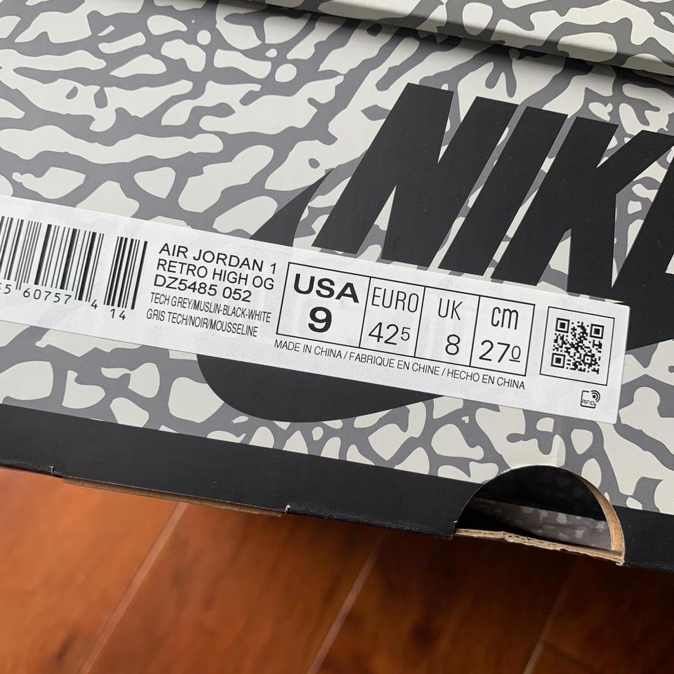 Jordan 1 Retro High OG White Cement