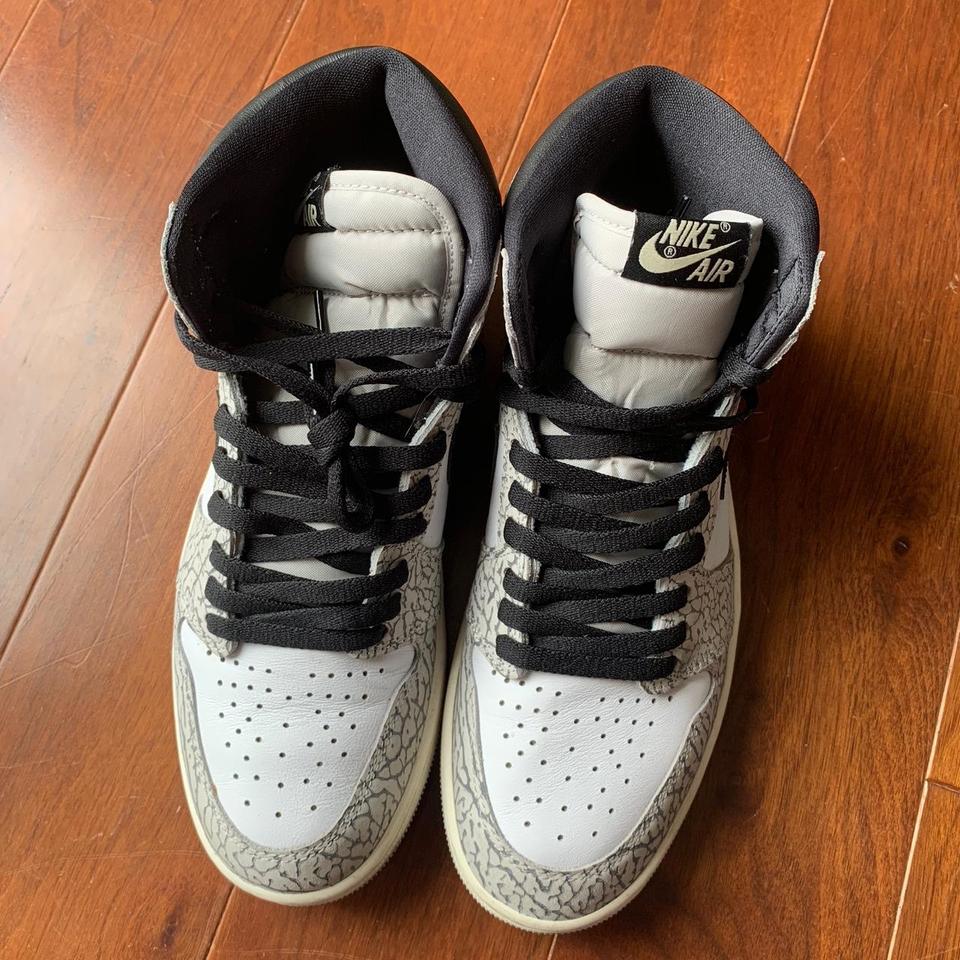 Jordan 1 Retro High OG White Cement
